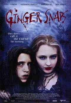 Filmi Ginger Snaps (2000) Art Silk plakat Dekoratiivse Seina värvimine