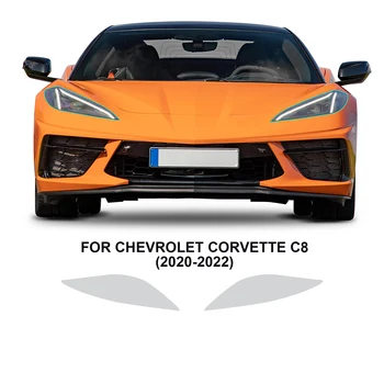 näiteks Chevrolet Corvette C8 2020-2022 2023 Esitulede Rearview Mirror kaitsekile Anti-Scratch Film Transpare PPF Värvi Film