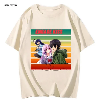Tegeleda Kiss Tshirt Premium Graafiline Särk Koomiks, Anime, T-särgid Mens 100% Puuvill Harajuku Tee-särk Naiste Mood T-Särgid