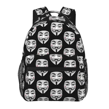 Anonüümne Häkker Mask on Üks Vabaaja seljakott
