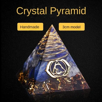 Looduslik Kristall Kruusa Püramiid Punane Kristall Ravi Rahulik Võimsuse Kasvu Ravi Kristall Pärl Püramiid Meditatsiooni Vahend Teenetemärgi Kingitus