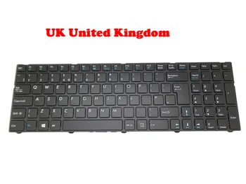Sülearvuti Klaviatuuri Pegatron C15 MP-13A86F0-528 0KN0-CN1GE12 Prantsusmaa FR/Ühendkuningriik UK/Usa USA Uus Must Raam