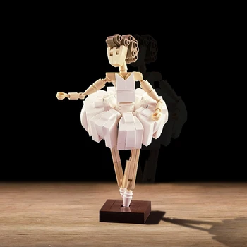Gobricks Ballerina ehitusplokk Ballett Tantsu naine tantsija Iseloomu DIY Mudeli Tellis Mänguasi lapse Sünnipäeva Kingitused Tüdruk Mänguasjad